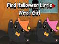 Igra Find Halloween Little Witch Girl