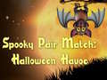 Igra Spooky Pair Match Halloween Havoc