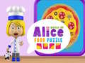 Igra World of Alice Food Puzzle