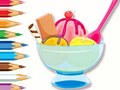 Igra Coloring Book: Ice Cream Sundae