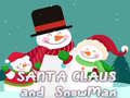 Igra Santa Claus and Snowman Jigsaw