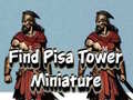 Igra Find Pisa Tower Miniature
