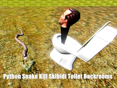 Igra Python Snake Kill Skibidi Toilet Backrooms