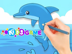 Igra Coloring Book: Cute Dolphin