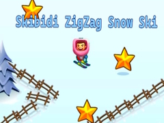 Igra Skibidi ZigZag Snow Ski