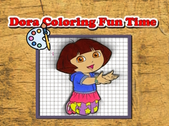 Igra Dora Coloring Fun Time