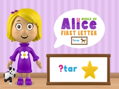 Igra World of Alice First Letter