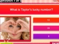 Igra Quiz - Do you know Taylor Swift?