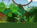Igra Ben 10 in the jungle on a motorcycle
