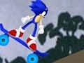 Igra Sonic on the skateboard