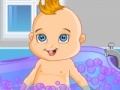 Igra Cute Baby Boy Bath
