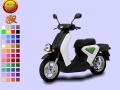 Igra Black Scooter Coloring 