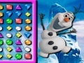 Igra Frozen Olaf Bejeweled