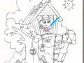 Igra Tree House Online Coloring