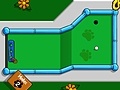 Igra Mini golf with leopard