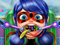 Igra Miraculous Ladybug Throat Doctor