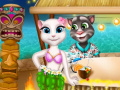 Igra Tom and Angela Tiki Party