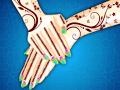 Igra Indian Wedding Girl Manicure and Pedicure