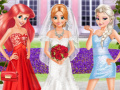 Igra Frozen And Ariel Wedding