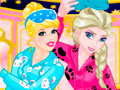 Igra Princesses Pajama Party Funny Faces