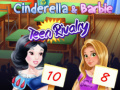 Igra Cinderella & Barbie Teen Rivalry