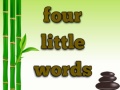 Igra Four Little Words
