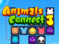 Igra Animals connect 3