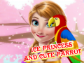 Igra Ice Princess And Cute Parrot