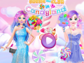 Igra Barbie and Elsa in Candyland