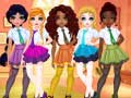 Igra Princesses BFF Rush To School