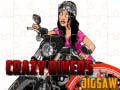 Igra Crazy Bikers Jigsaw