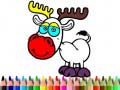 Igra Back to School: Deer Coloring Book