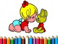 Igra Back To School: Aby Girl Coloring