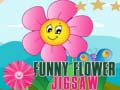 Igra Funny Flowers Jigsaw