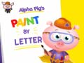 Igra Alpha Pig`s Paint By Letter