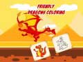 Igra Friendly Dragons Coloring