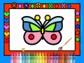 Igra Color and Decorate Butterflies