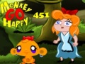 Igra Monkey Go Happy Stage 451
