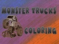 Igra Monster Trucks Coloring