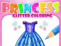Igra Princess Glitter Coloring
