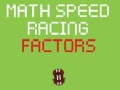 Igra Math Speed Racing Factors