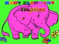 Igra Baby Elephant Coloring