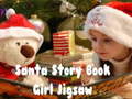 Igra Santa Story Book Girl Jigsaw