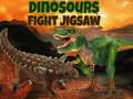 Igra Dinosaurs Fight Jigsaw