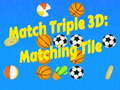 Igra Match Triple 3D: Matching Tile