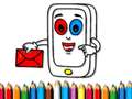 Igra Mobile Phone Coloring Book