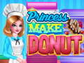 Igra Princess Make Donut Cooking