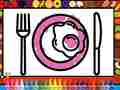 Igra Color and Decorate Dinner Plate