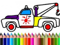 Igra Back To School: Truck Coloring Book