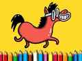 Igra Back To School: Pony Coloring Book